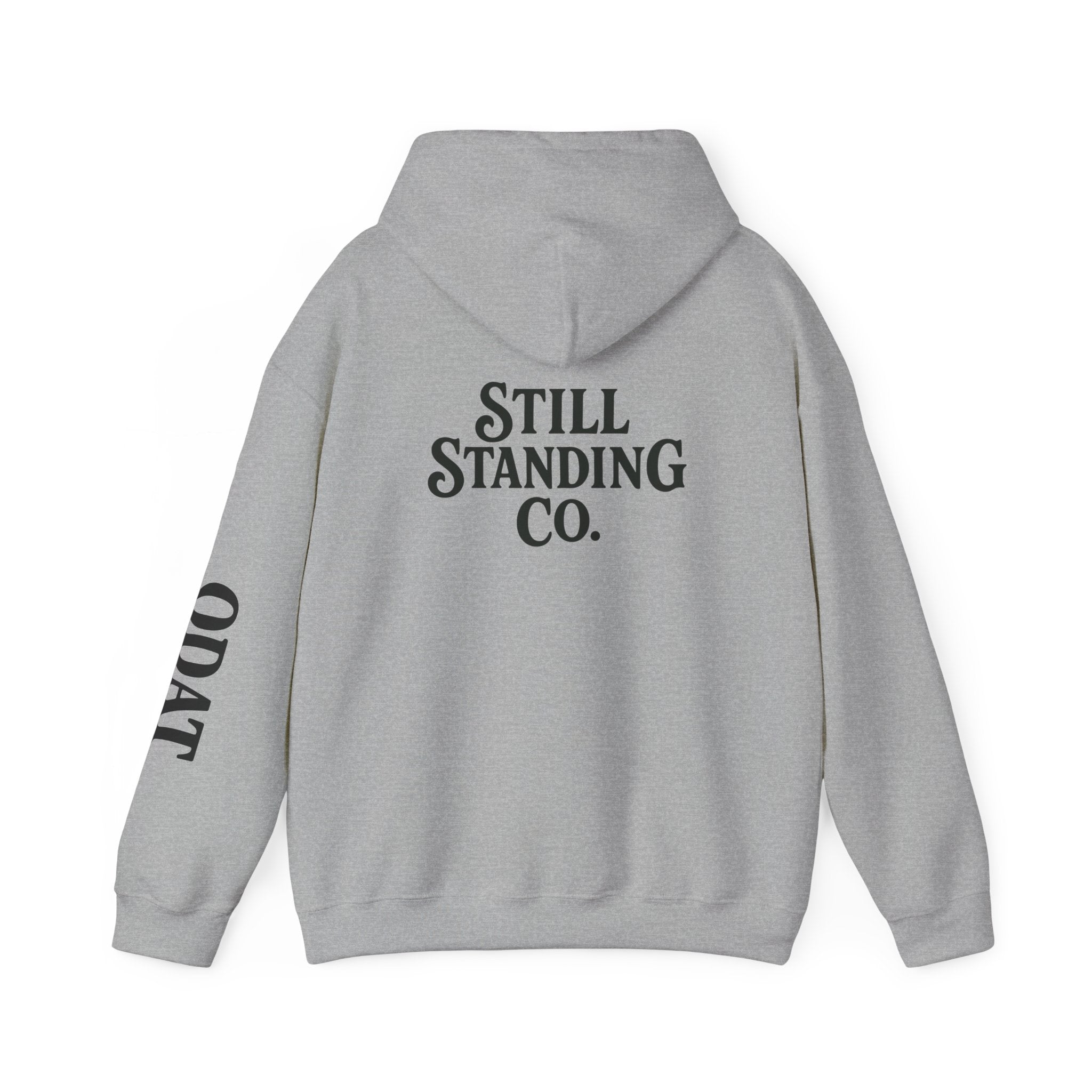 Ask Me About My Character Defects Hoodie — Still Standing Co. Graphic Pullover