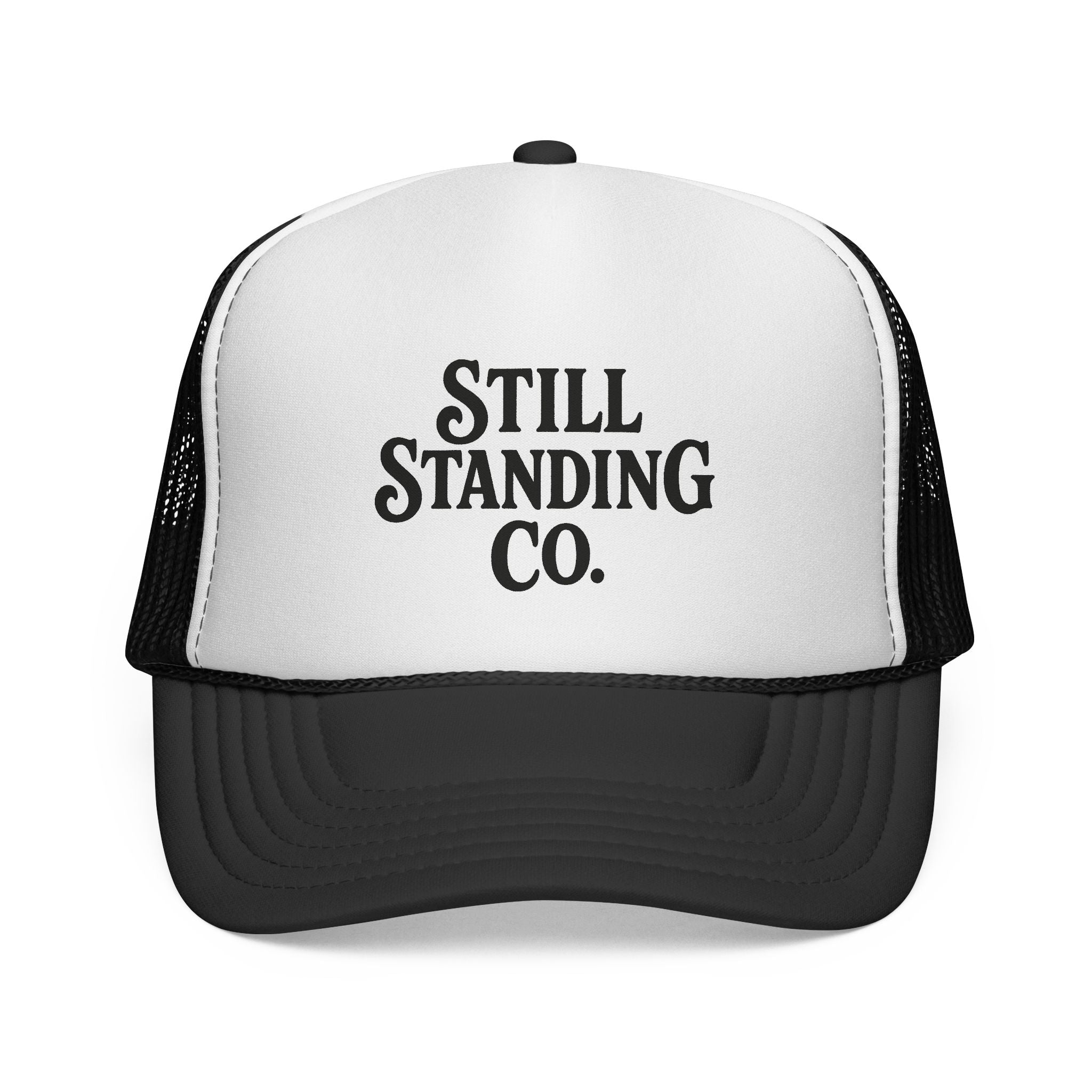 Still Standing Co. Trucker Hat – Vintage Retro Mesh Baseball Cap