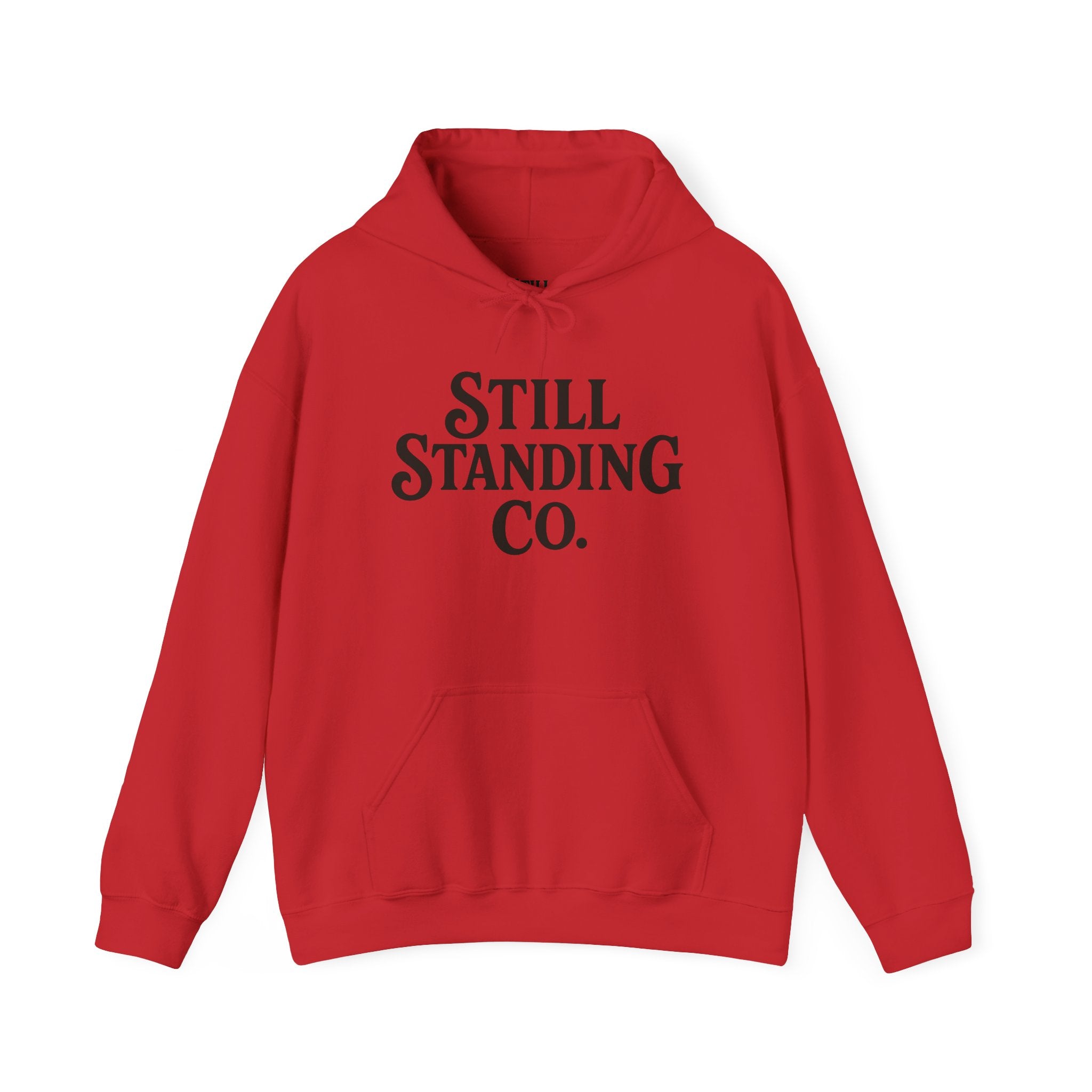Still Standing Co. Hoodie — Inspirational Vintage Logo Hooded Sweatshirt