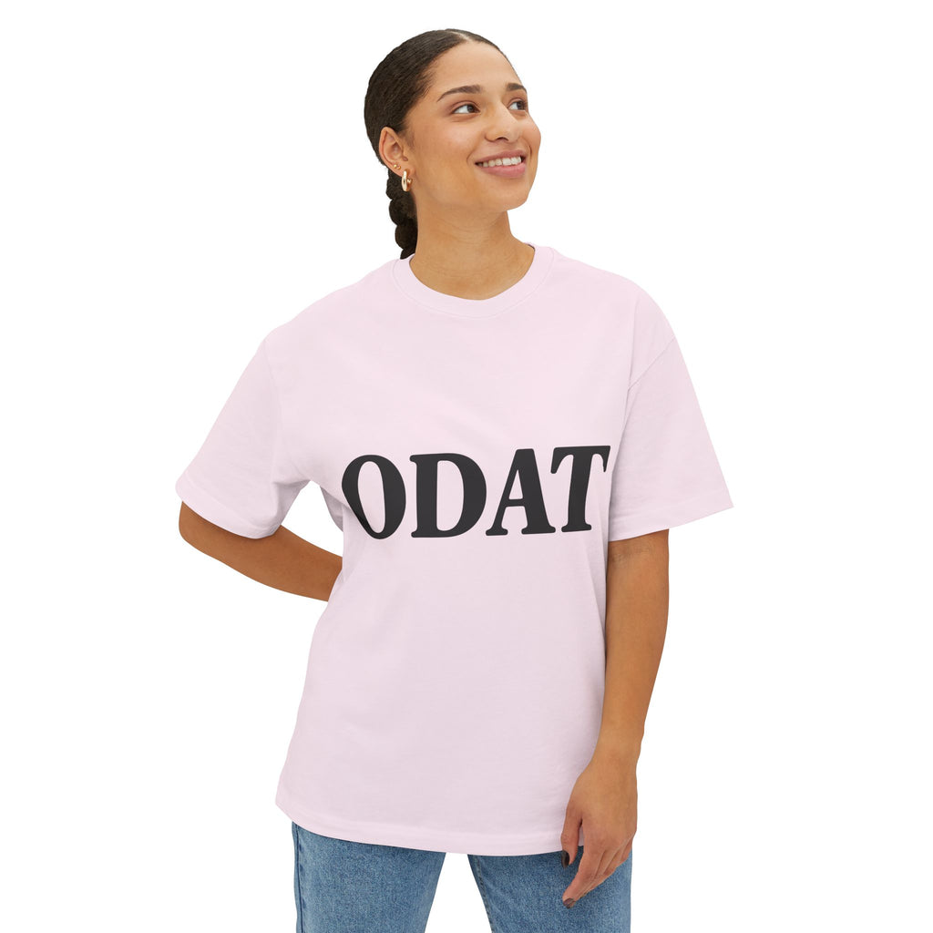 ODAT Still Standing Co. Tee — Oversized Boxy Graphic T‑Shirt