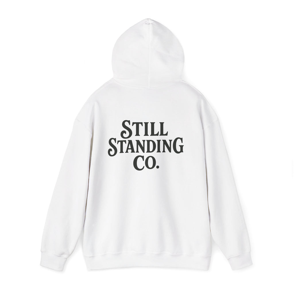 Hoodie — "Messy. Honest. Healing." Minimal Wellness Hoodie