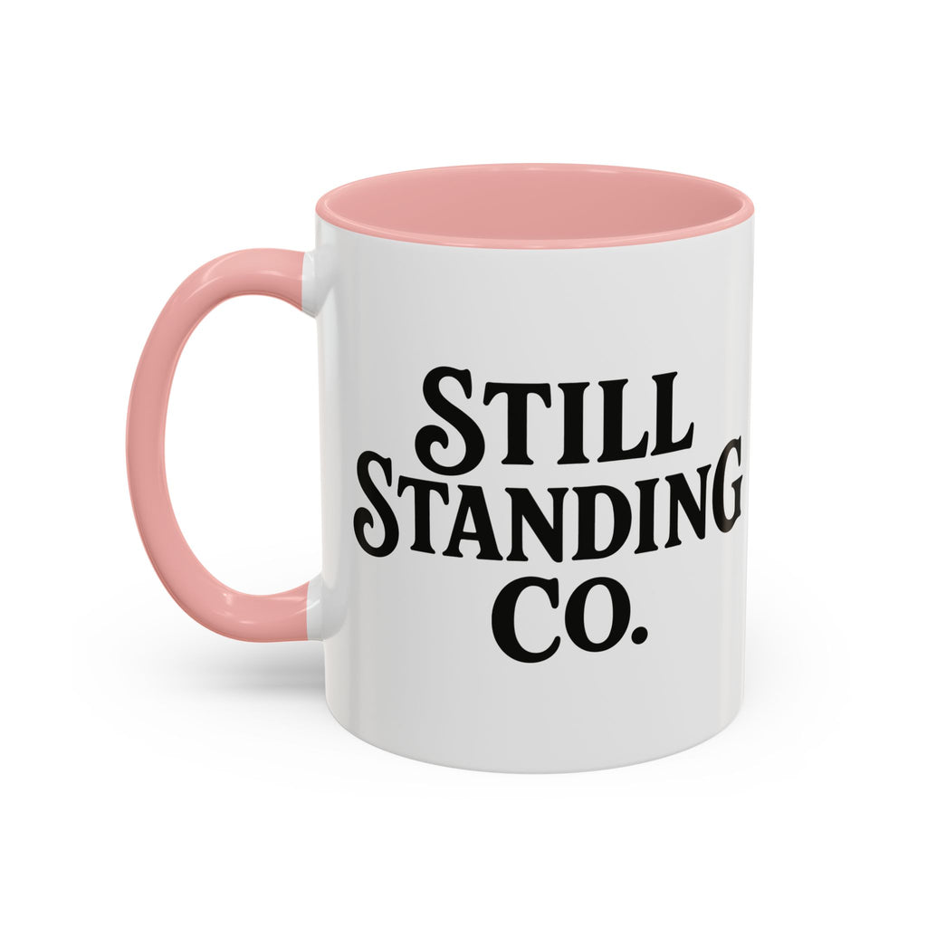 Sober & Feral Accent Coffee Mug — Funny Recovery Gift, 11/15oz Ceramic