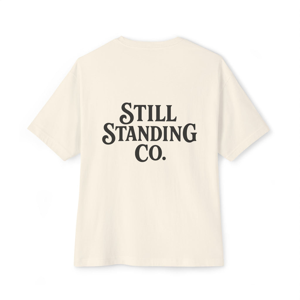 ODAT Still Standing Co. Tee — Oversized Boxy Graphic T‑Shirt