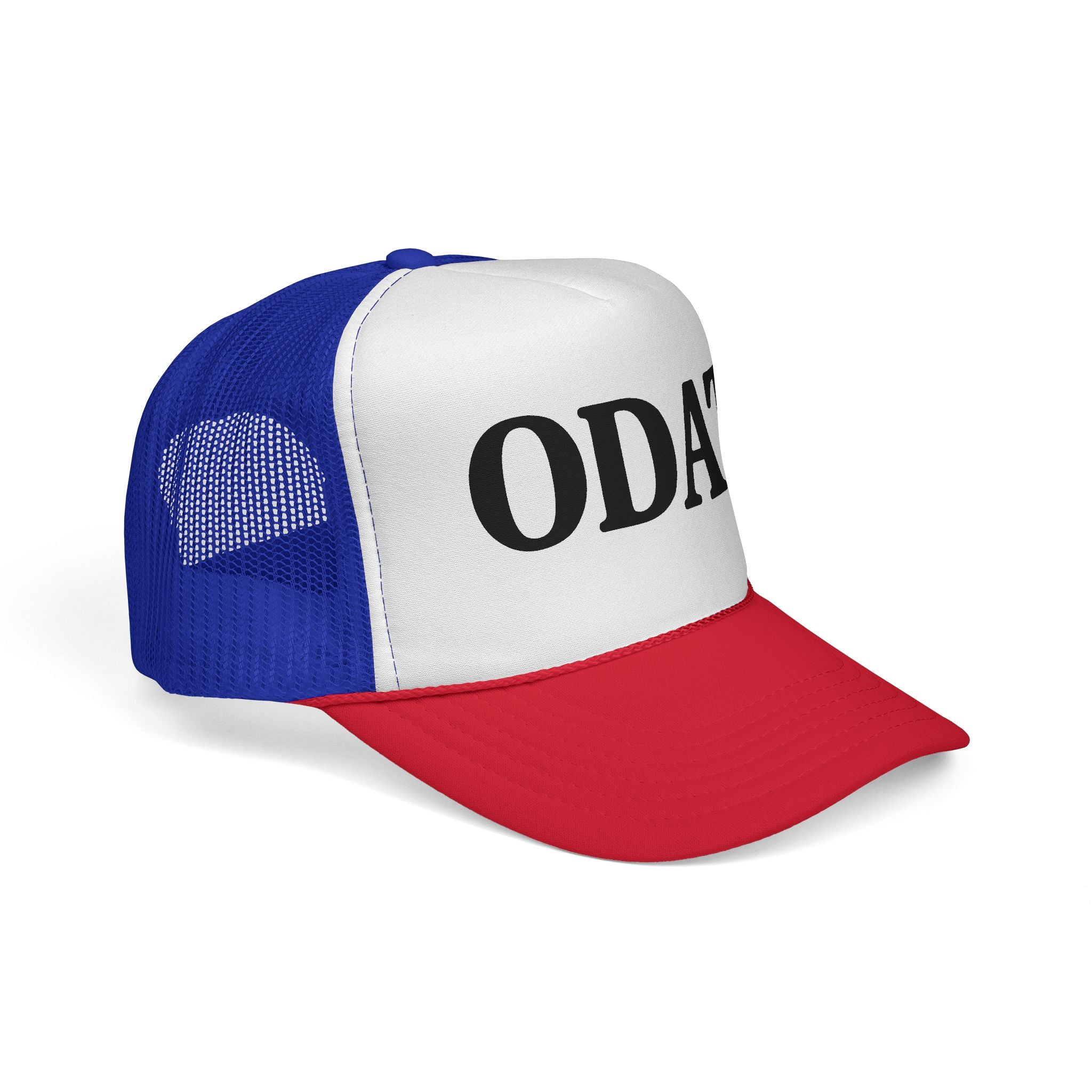 ODAT Trucker Hat - Retro Bold Logo Mesh Cap