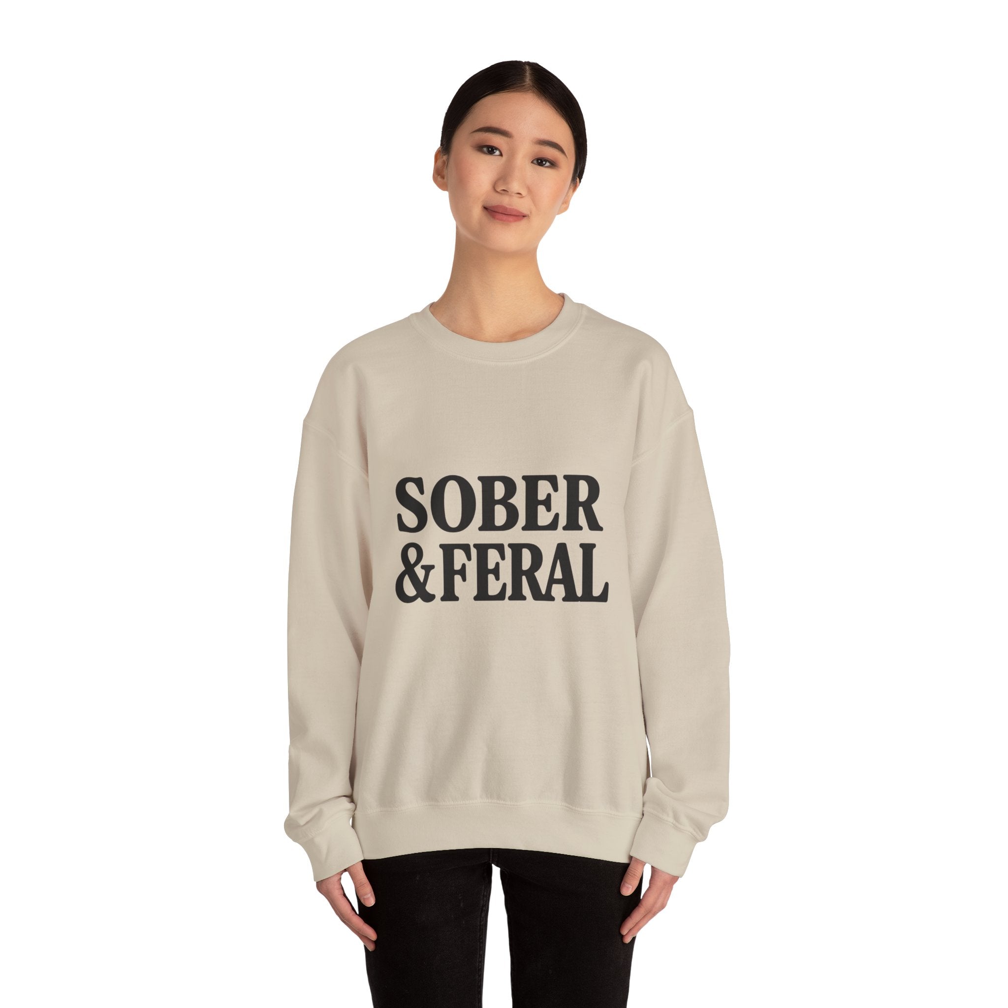 Sober & Feral Sweatshirt — “Still Standing Co.” Crewneck