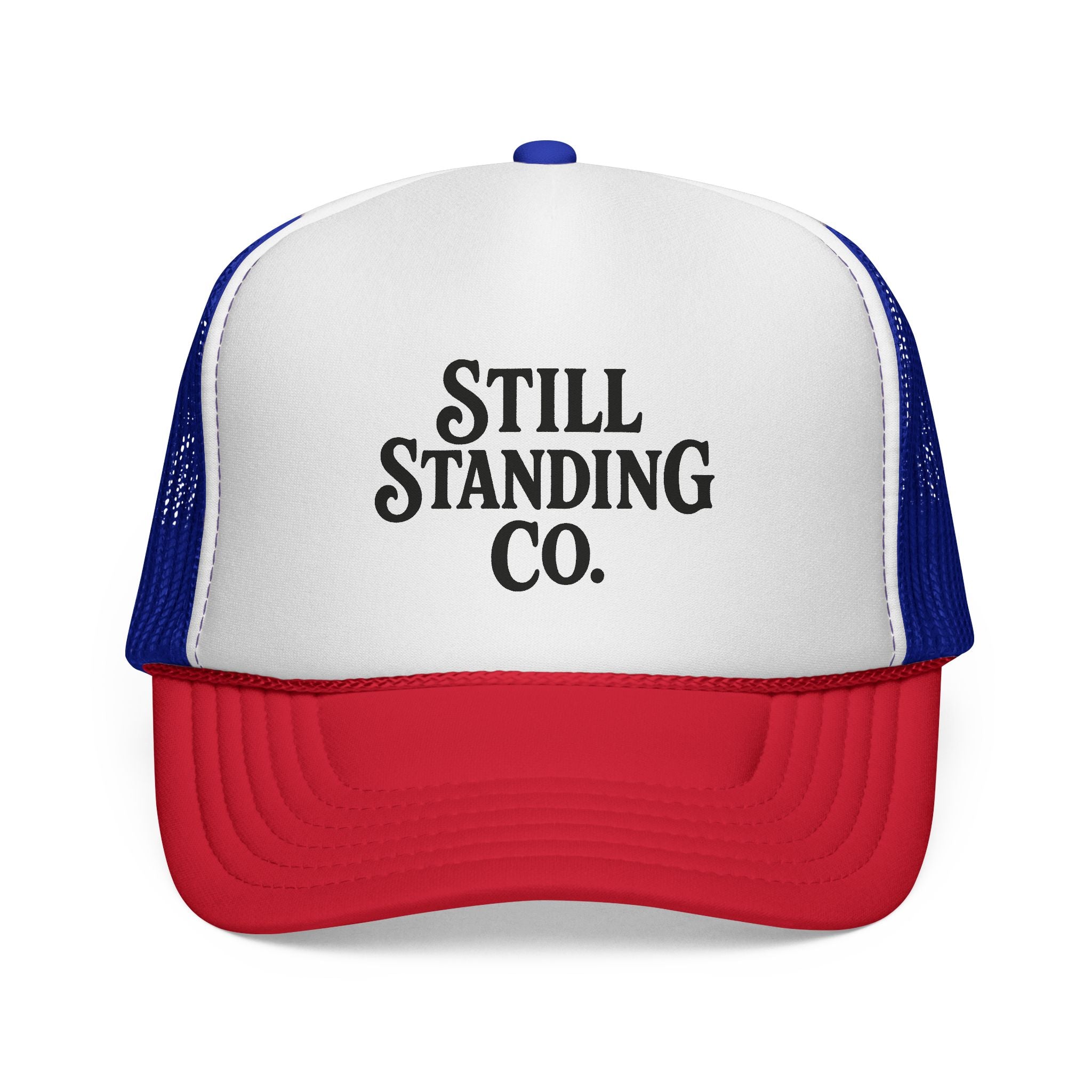 Still Standing Co. Trucker Hat – Vintage Retro Mesh Baseball Cap