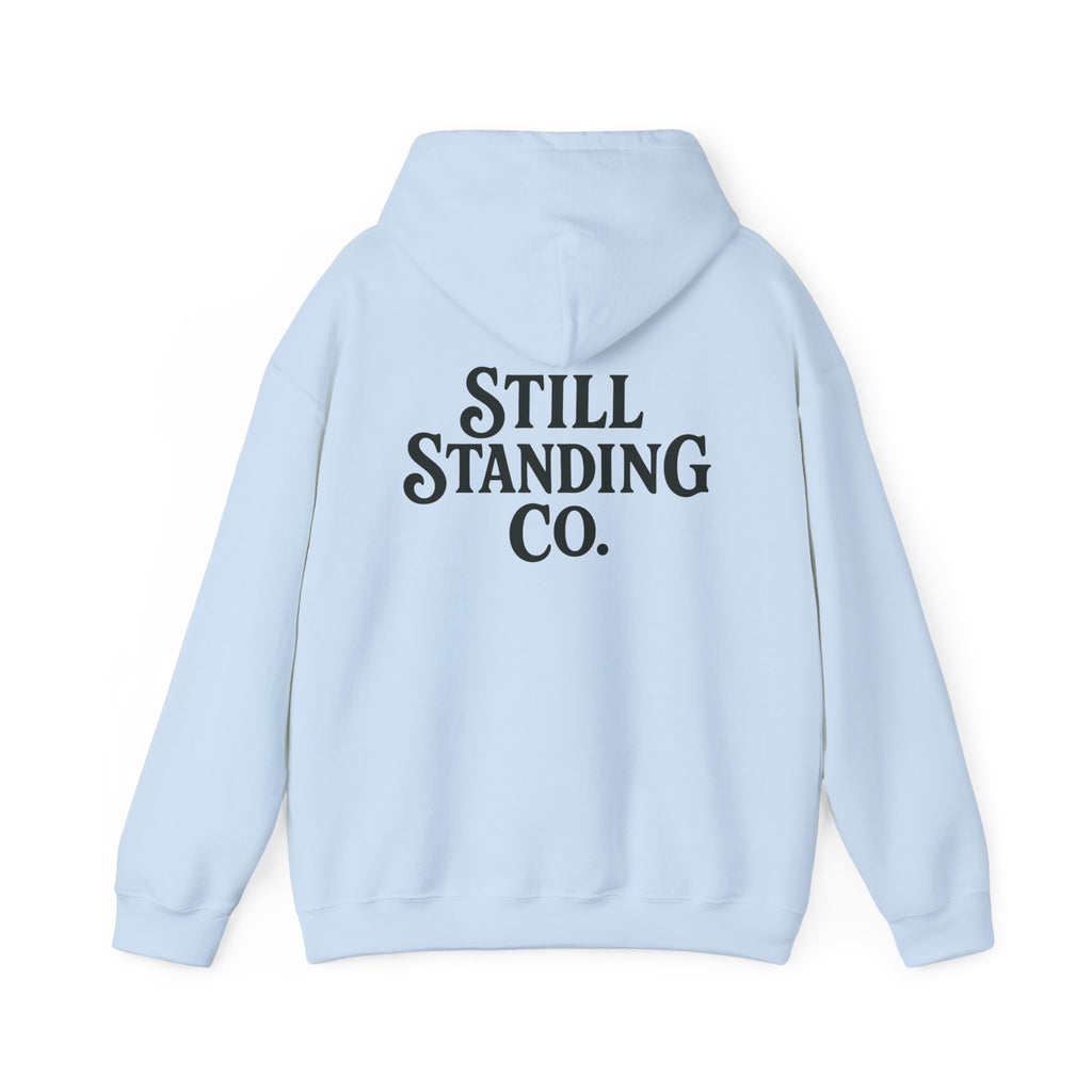 Hoodie — "Messy. Honest. Healing." Minimal Wellness Hoodie