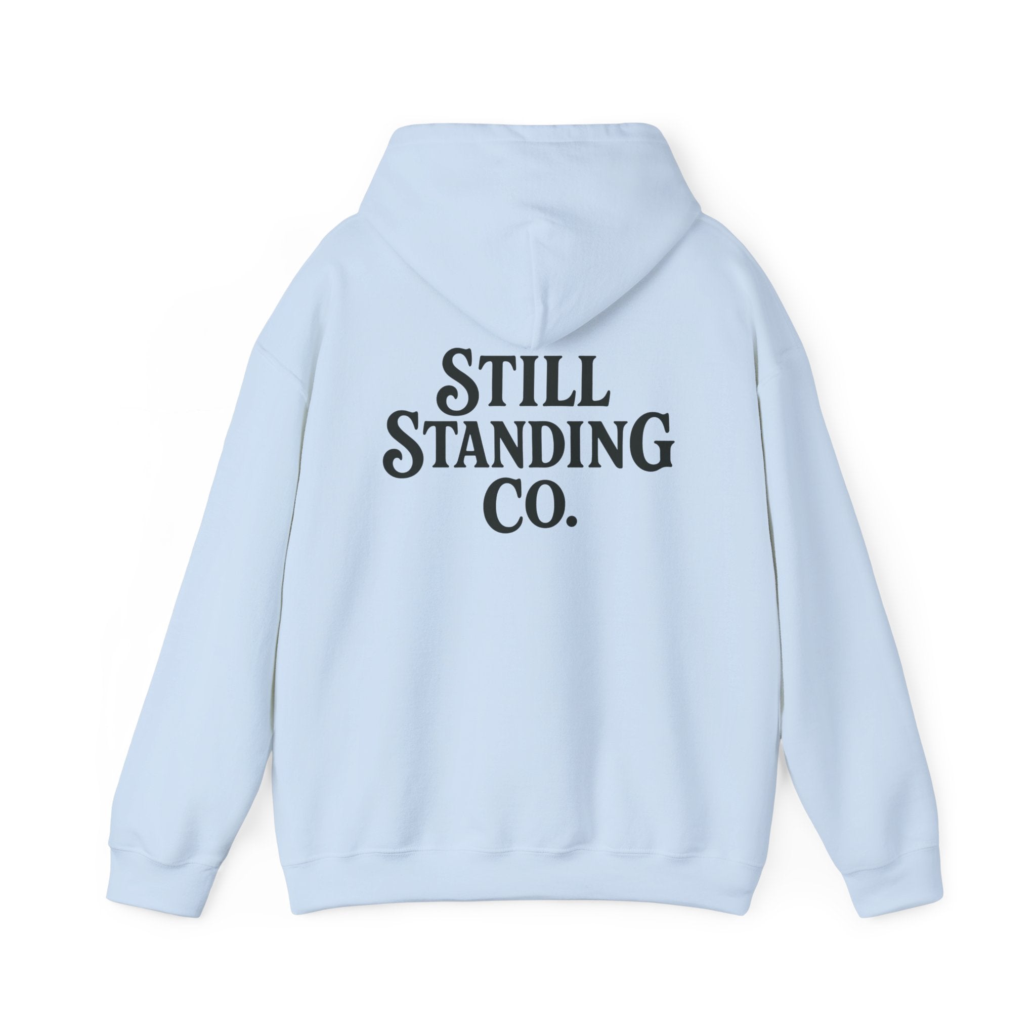 Hoodie — "Messy. Honest. Healing." Minimal Wellness Hoodie
