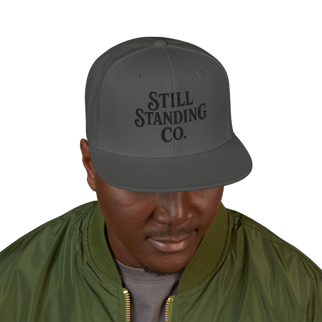 Still Standing Co. Embroidered Snapback Hat