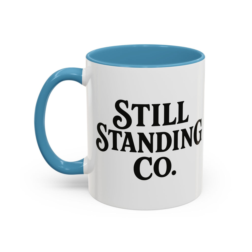 Sober & Feral Accent Coffee Mug — Funny Recovery Gift, 11/15oz Ceramic