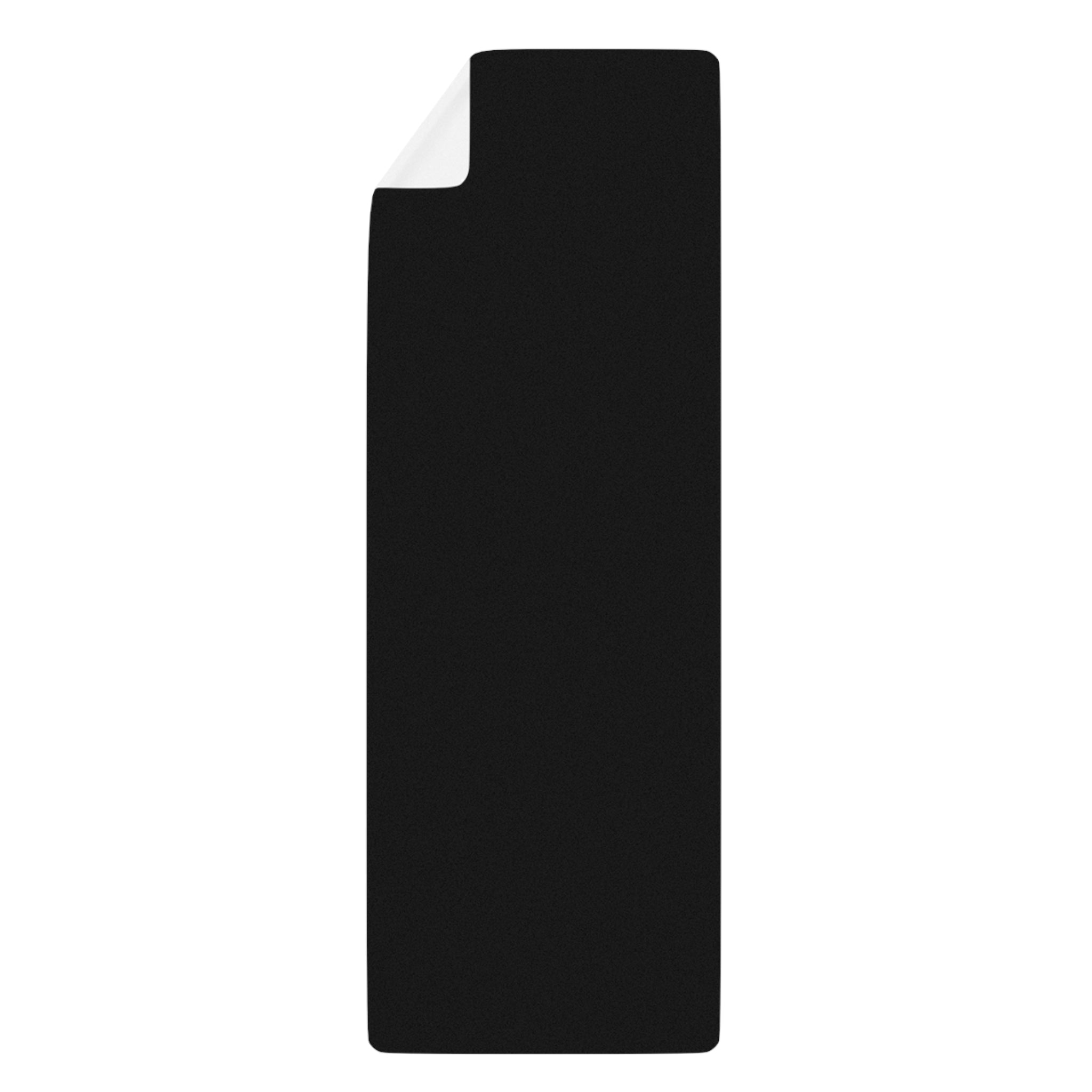 Yoga Mat — “Sober & Feral” Bold Typography Rubber Mat