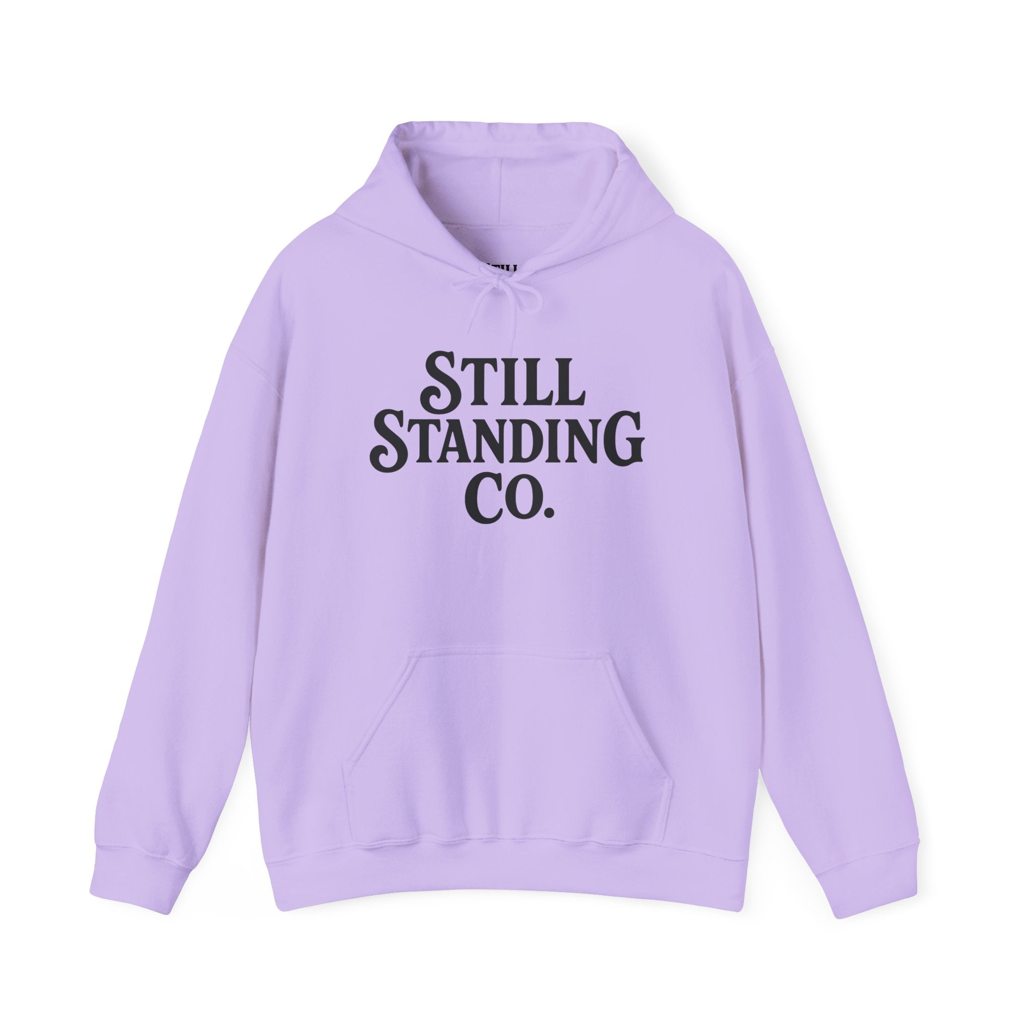 Still Standing Co. Hoodie — Inspirational Vintage Logo Hooded Sweatshirt