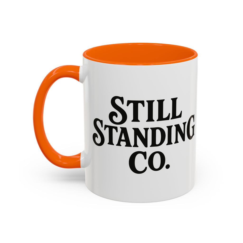 Sober & Feral Accent Coffee Mug — Funny Recovery Gift, 11/15oz Ceramic