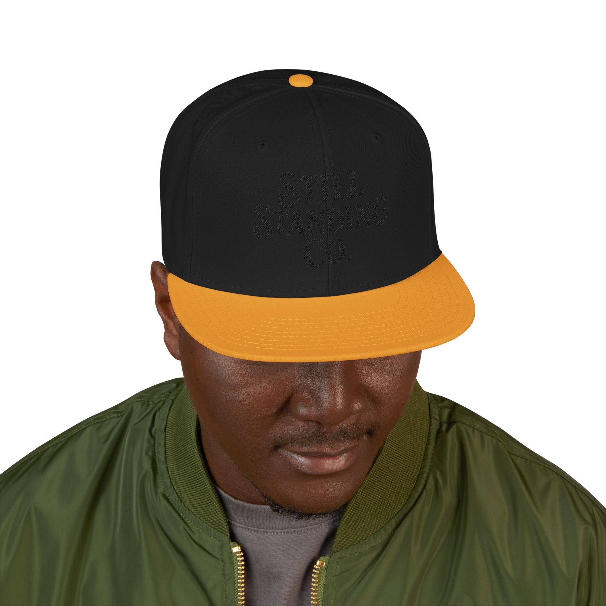 Still Standing Co. Embroidered Snapback Hat