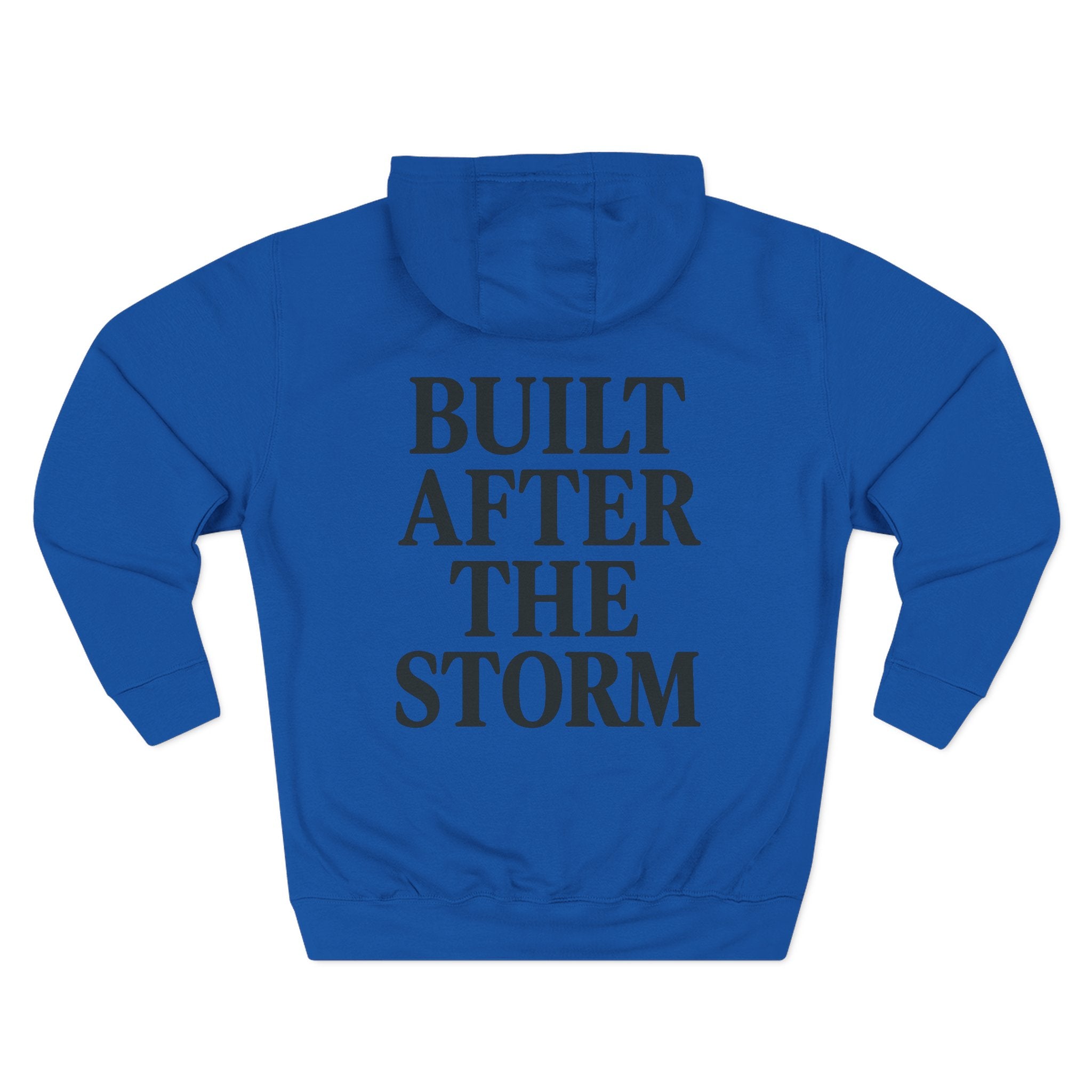 Hoodie - Built After the Storm Lightning Cloud Graphic