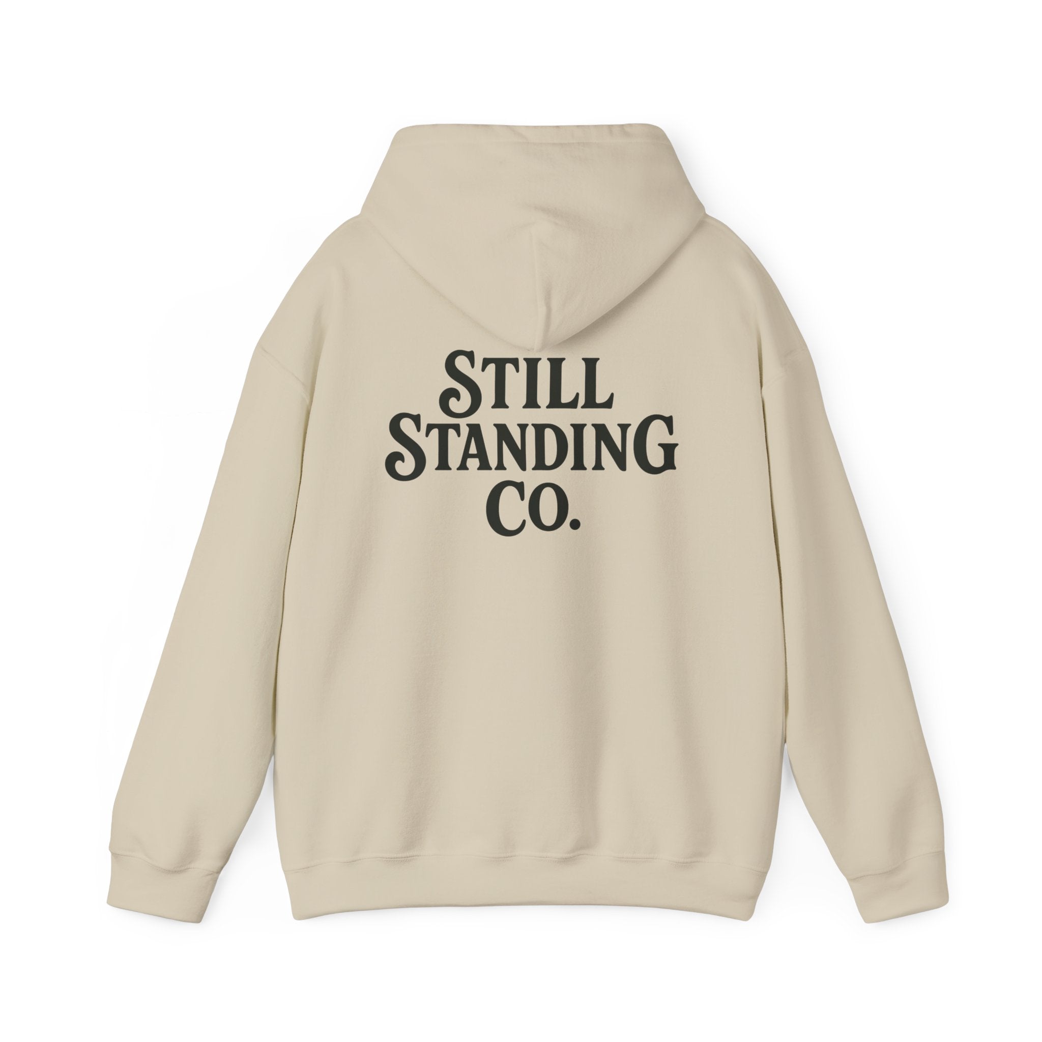 Hoodie — "Messy. Honest. Healing." Minimal Wellness Hoodie