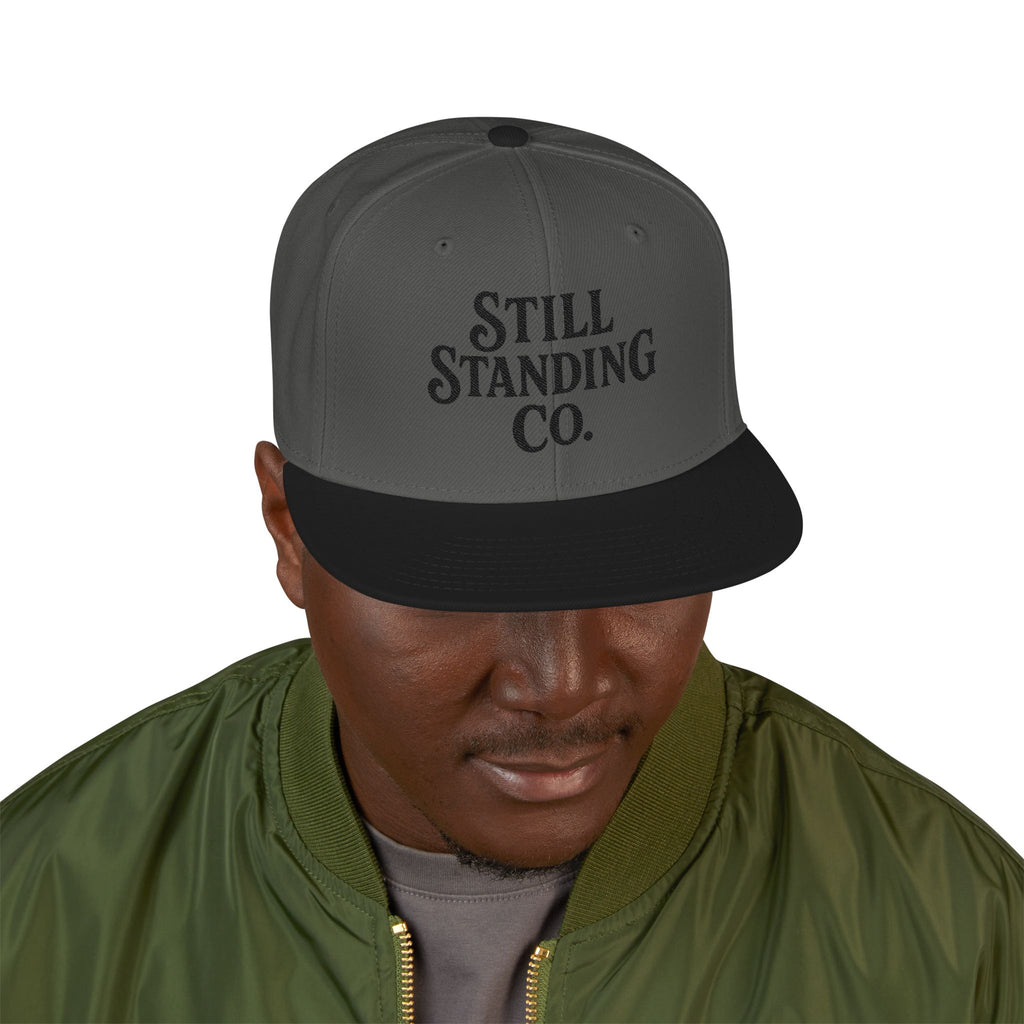 Still Standing Co. Embroidered Snapback Hat