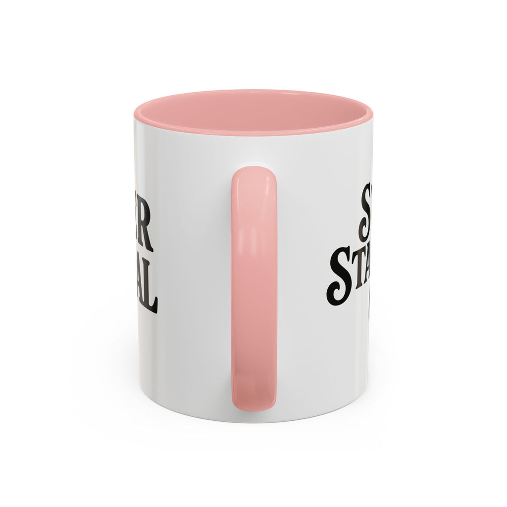 Sober & Feral Accent Coffee Mug — Funny Recovery Gift, 11/15oz Ceramic
