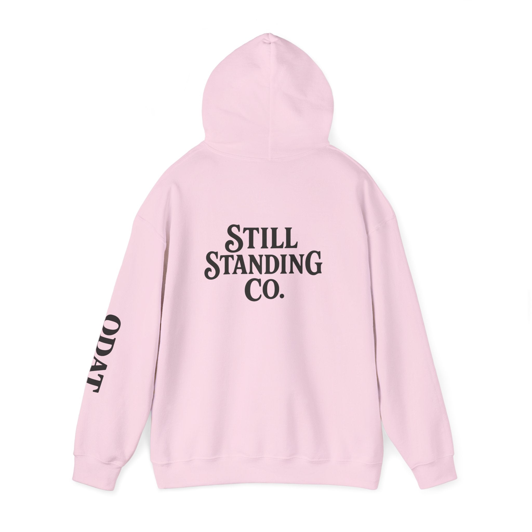 Ask Me About My Character Defects Hoodie — Still Standing Co. Graphic Pullover