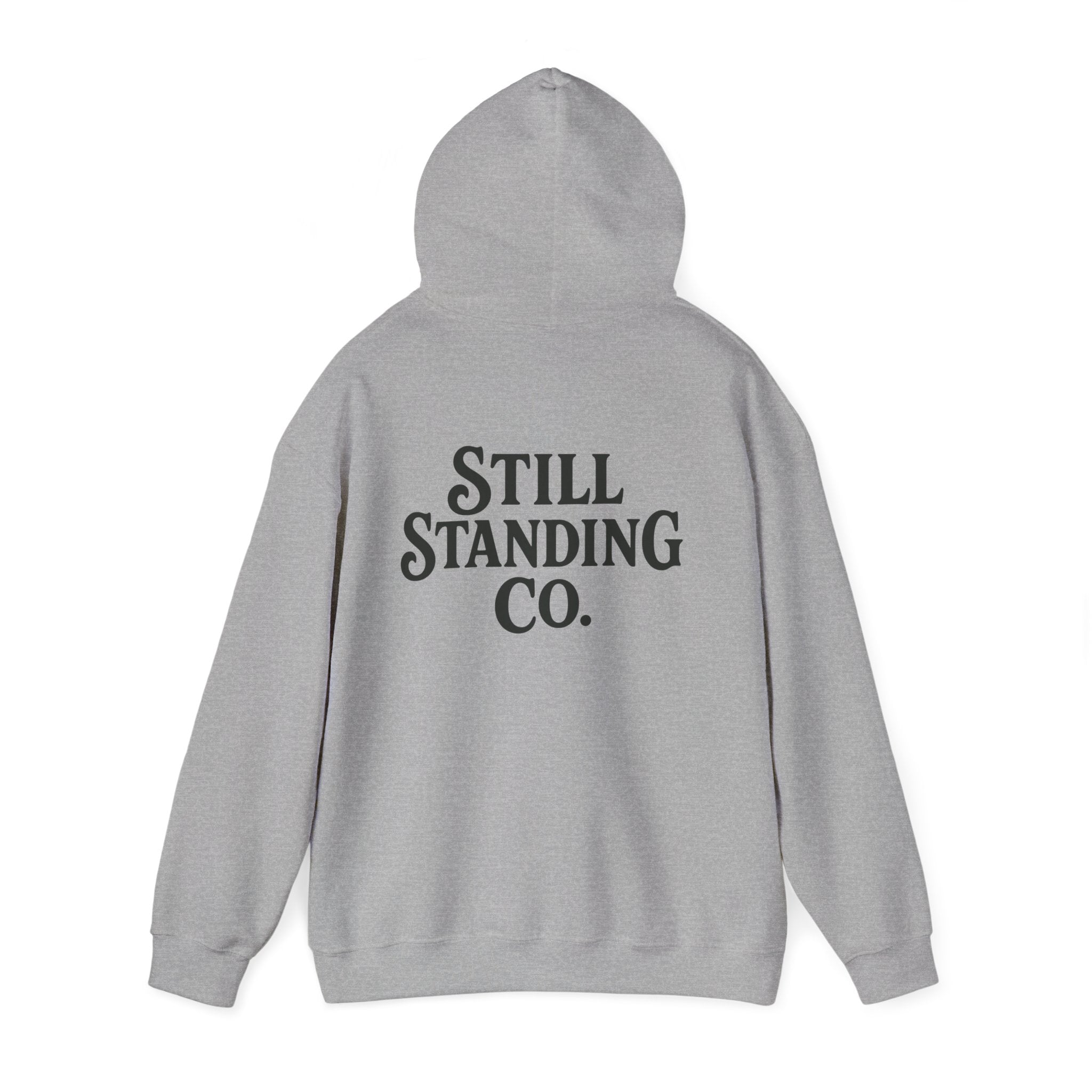 Hoodie — "Messy. Honest. Healing." Minimal Wellness Hoodie