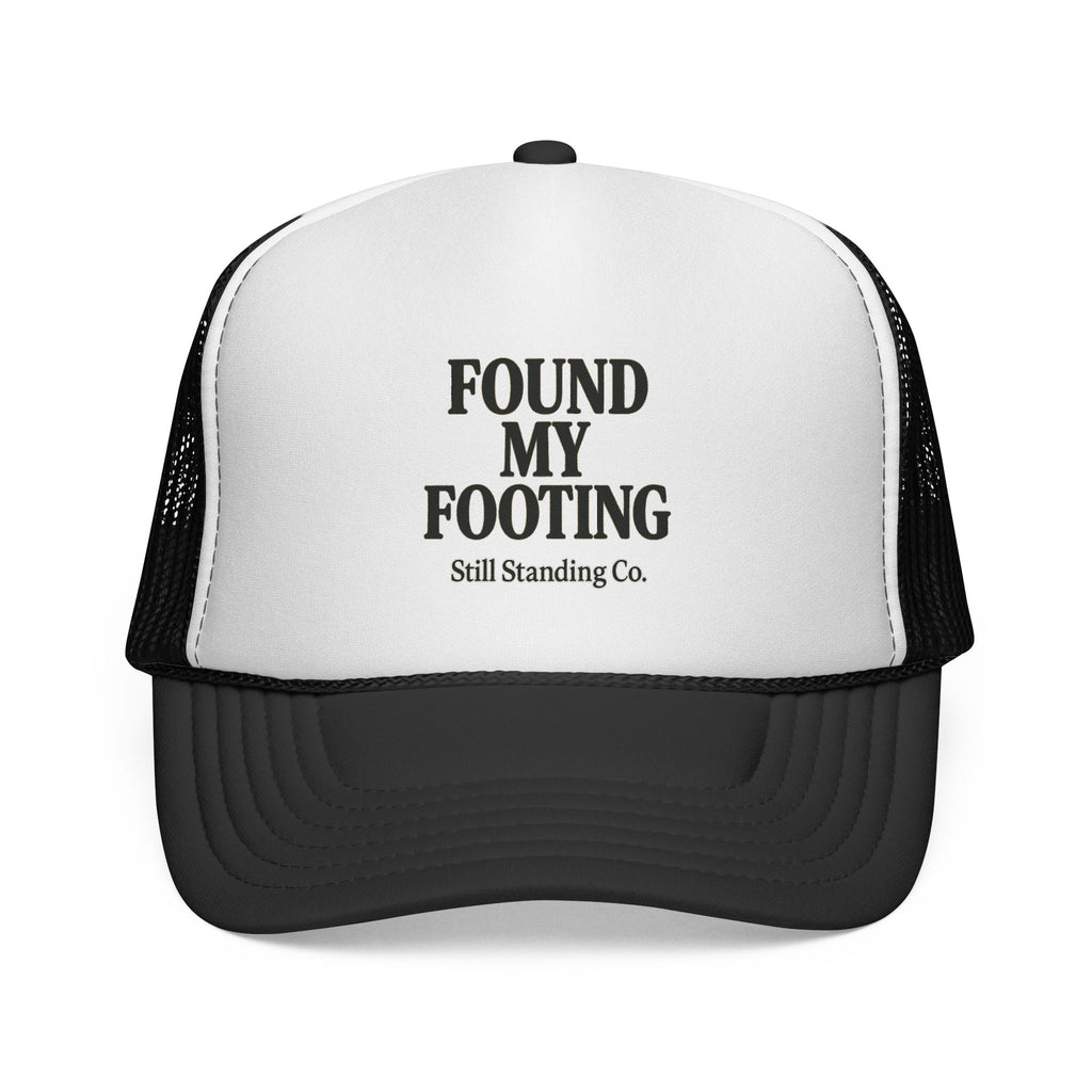 Trucker Cap – "Found My Footing" Vintage Mesh Hat (Still Standing Co.)
