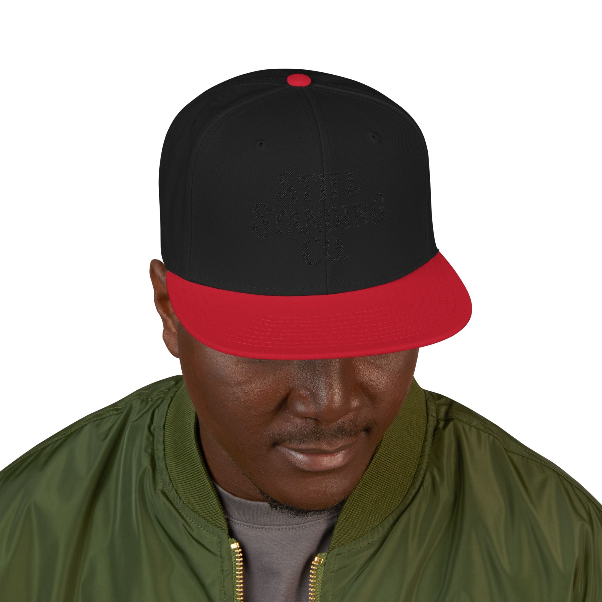 Still Standing Co. Embroidered Snapback Hat