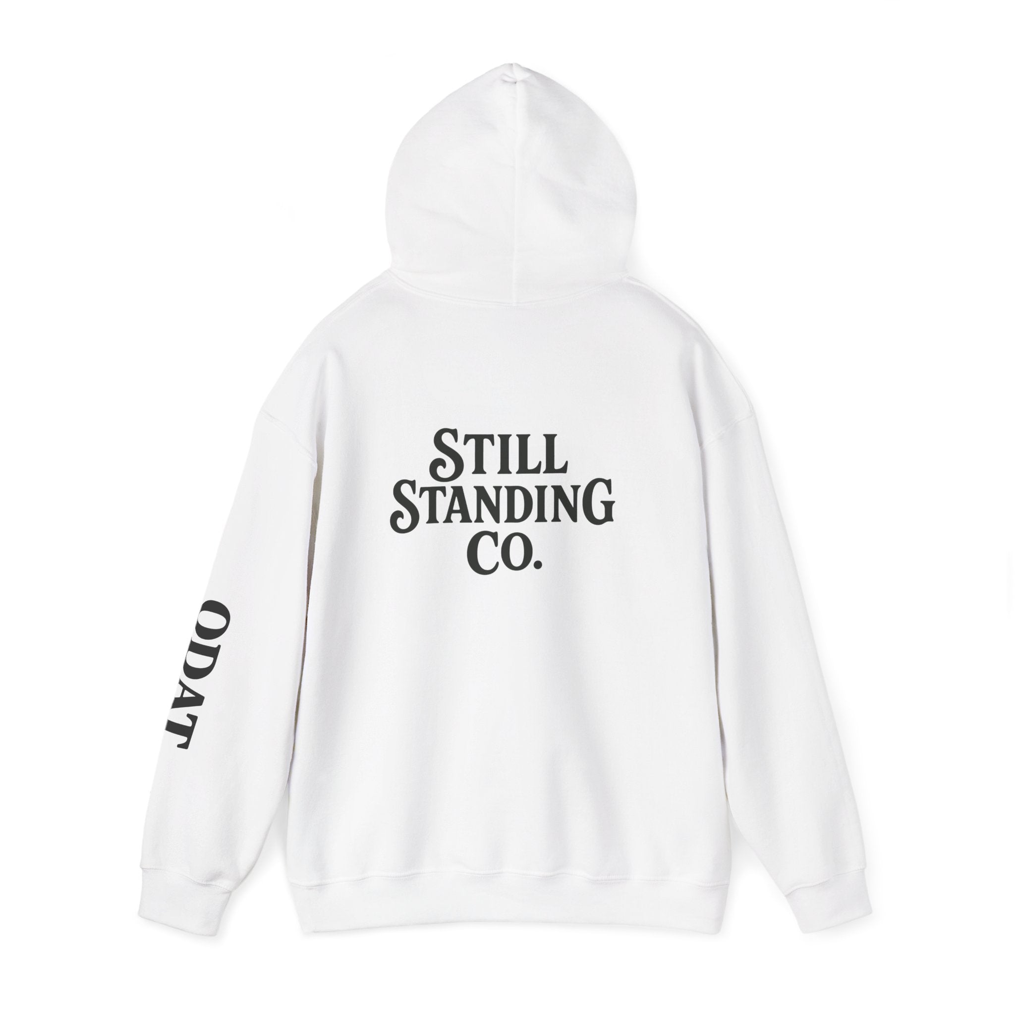 Ask Me About My Character Defects Hoodie — Still Standing Co. Graphic Pullover