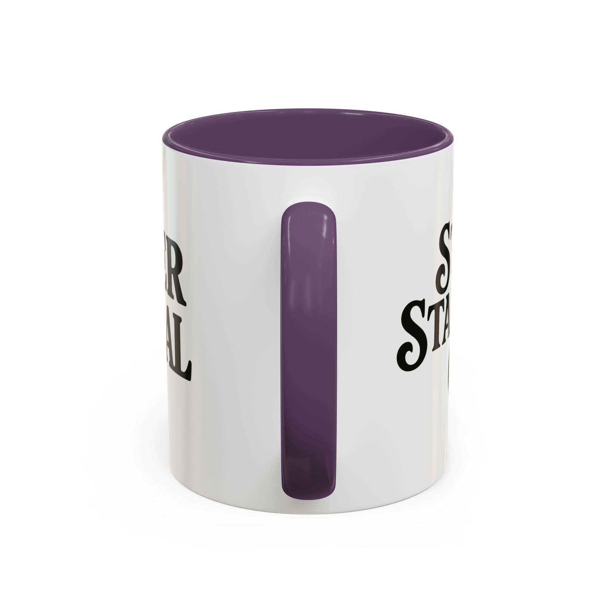 Sober & Feral Accent Coffee Mug — Funny Recovery Gift, 11/15oz Ceramic