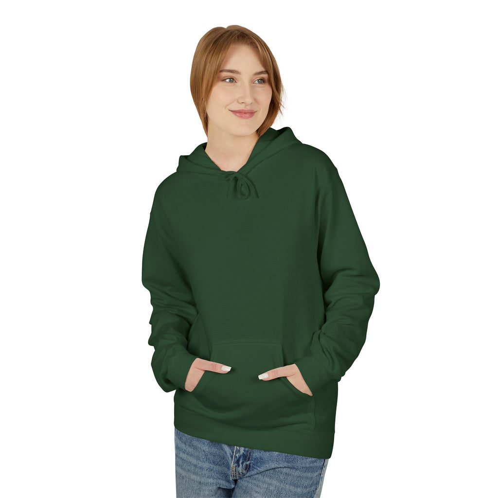 Hoodie - "I Am Comfortable With Violence" Gothic Back Print