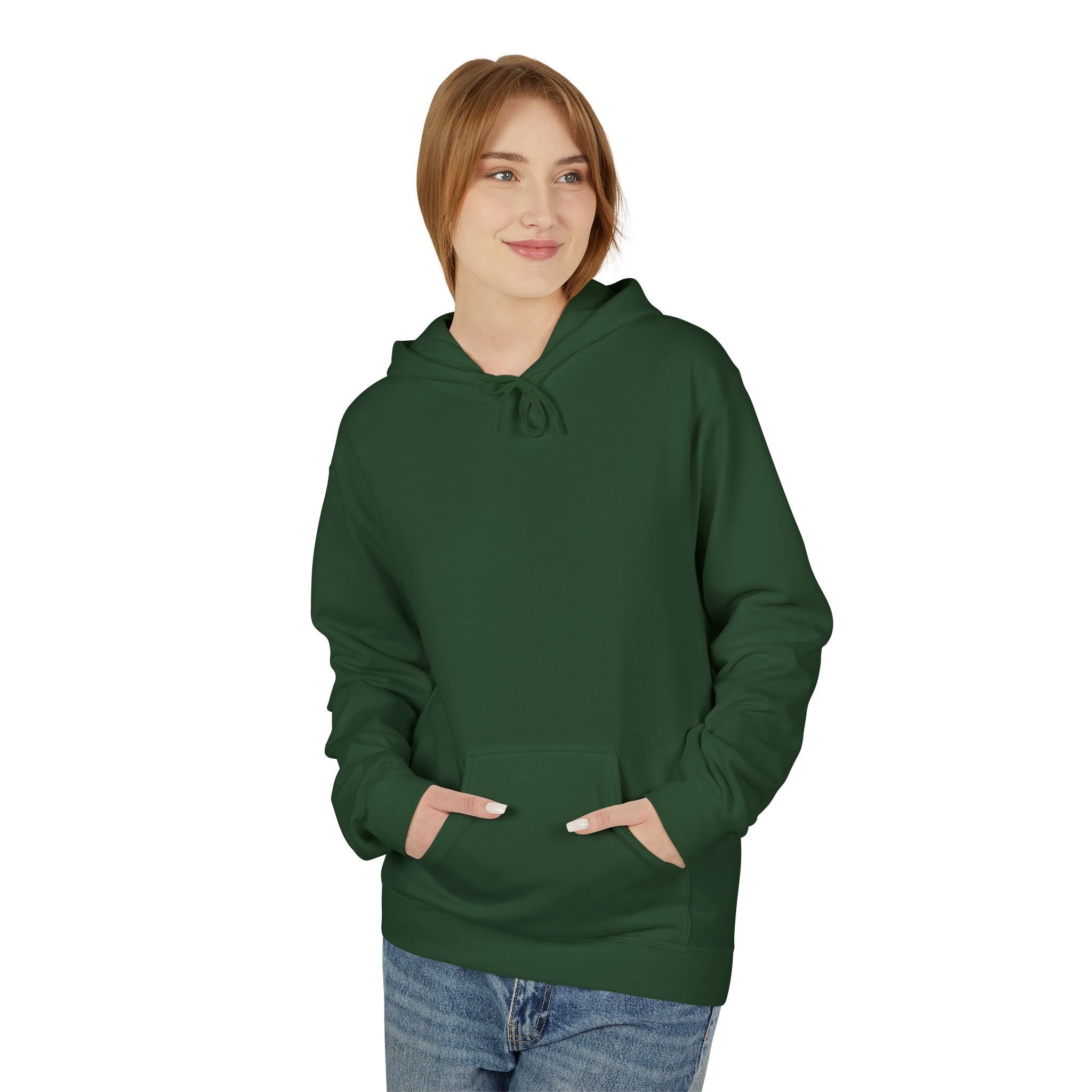 Hoodie - "I Am Comfortable With Violence" Gothic Back Print