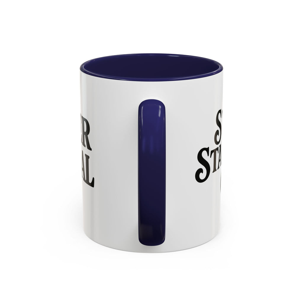 Sober & Feral Accent Coffee Mug — Funny Recovery Gift, 11/15oz Ceramic