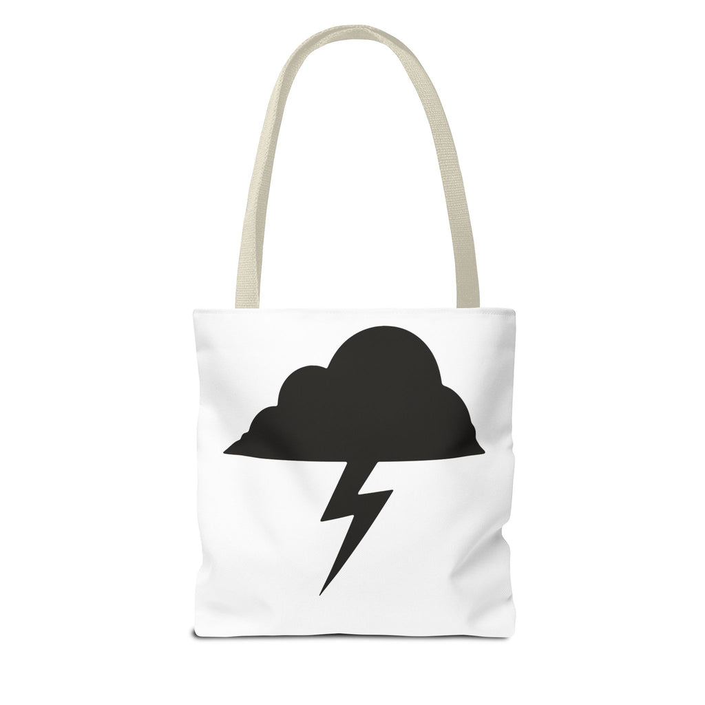 Built After the Storm Tote Bag – Inspirational Storm Cloud Graphic Tote