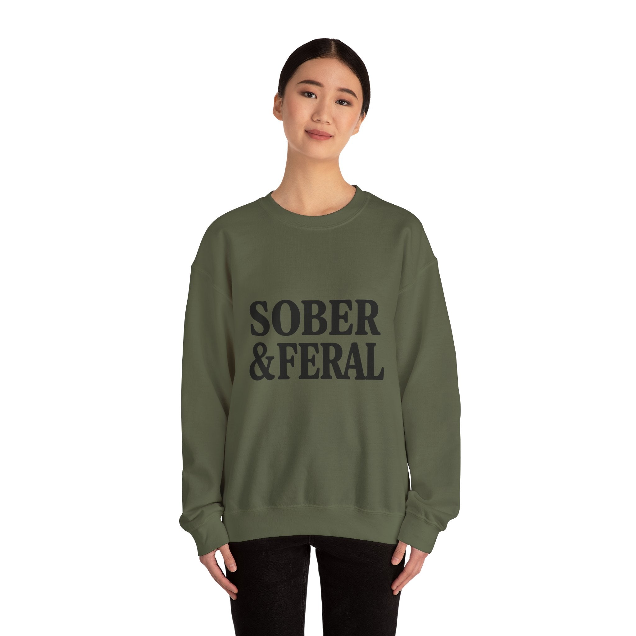 Sober & Feral Sweatshirt — “Still Standing Co.” Crewneck