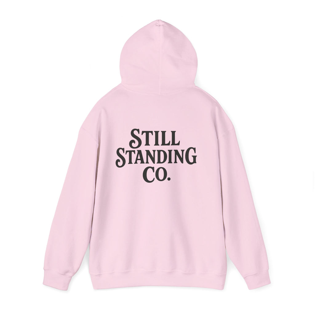 Hoodie — "Messy. Honest. Healing." Minimal Wellness Hoodie