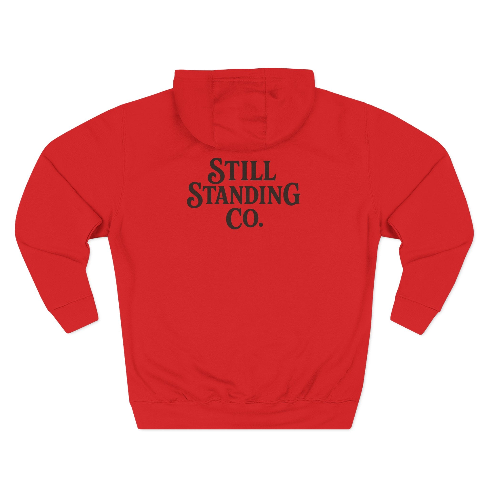 Hoodie - "Still Standing" Inspirational Fleece Hoodie