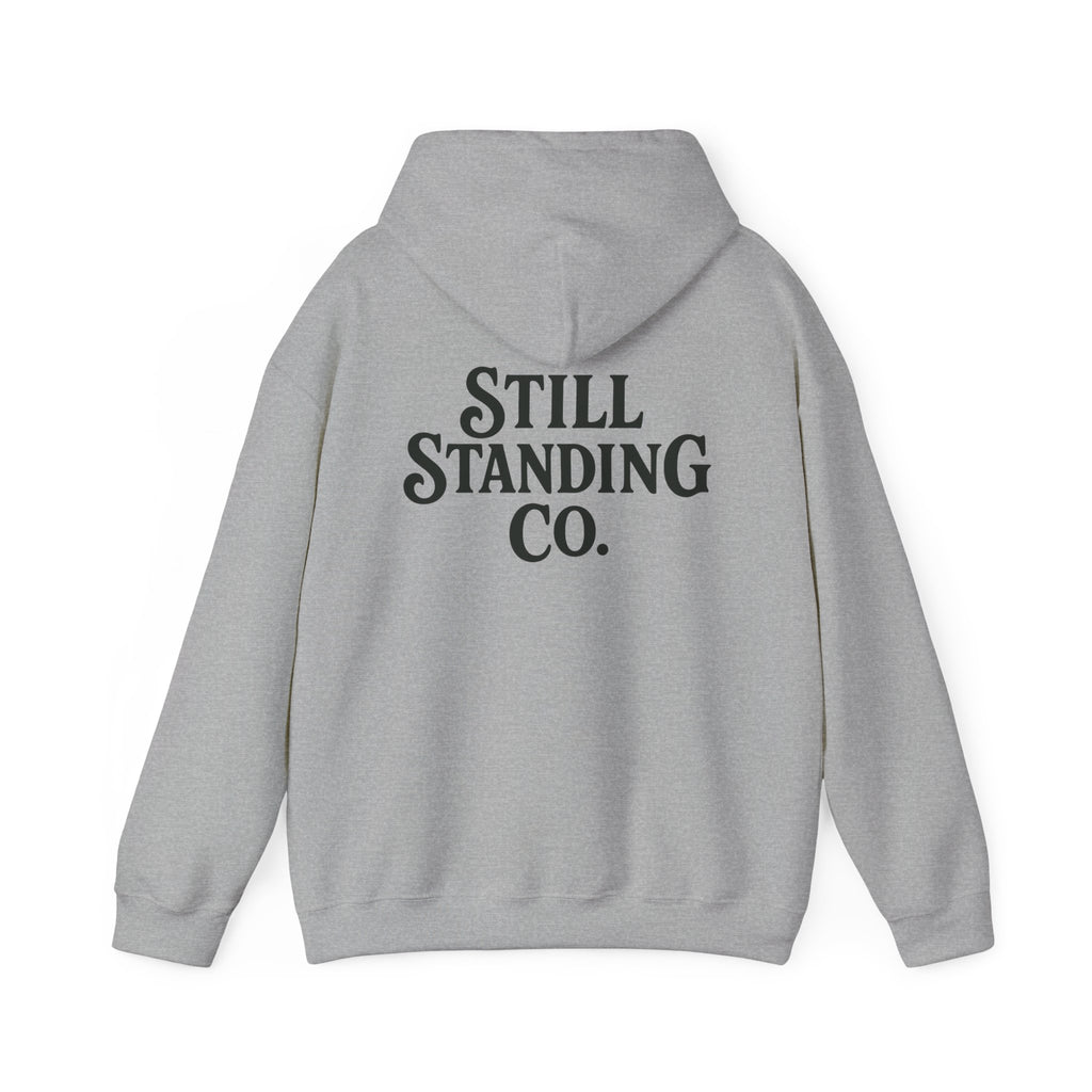 Hoodie — "Messy. Honest. Healing." Minimal Wellness Hoodie