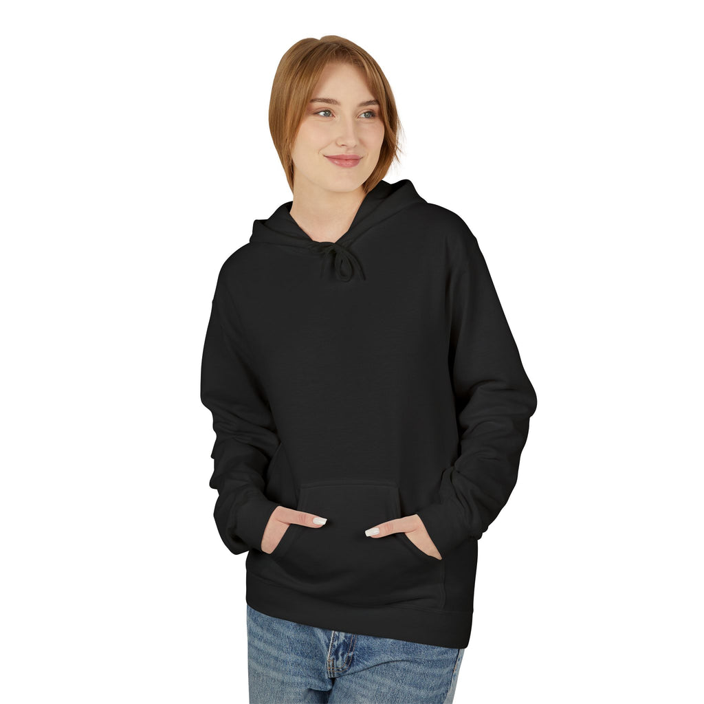 Hoodie - "I Am Comfortable With Violence" Gothic Back Print