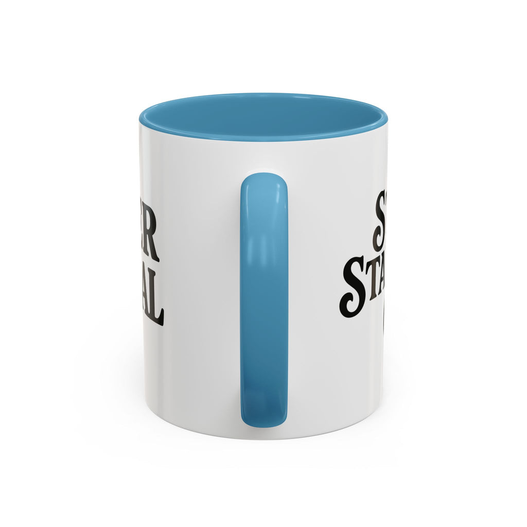 Sober & Feral Accent Coffee Mug — Funny Recovery Gift, 11/15oz Ceramic