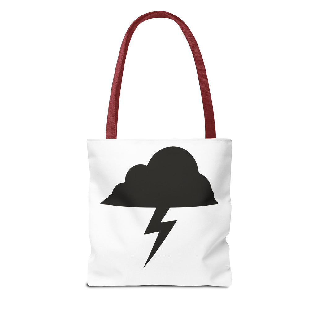 Built After the Storm Tote Bag – Inspirational Storm Cloud Graphic Tote