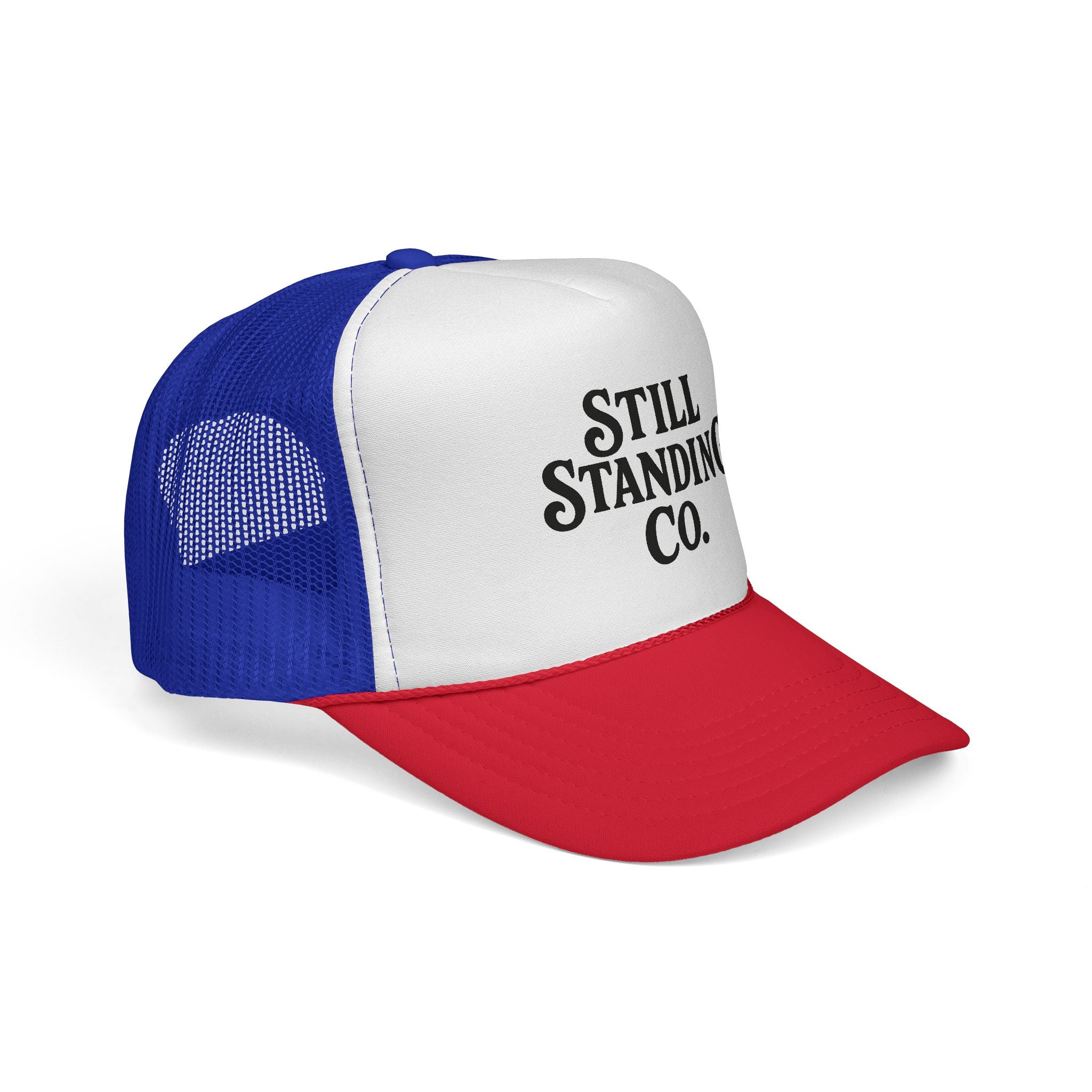 Still Standing Co. Trucker Hat – Vintage Retro Mesh Baseball Cap