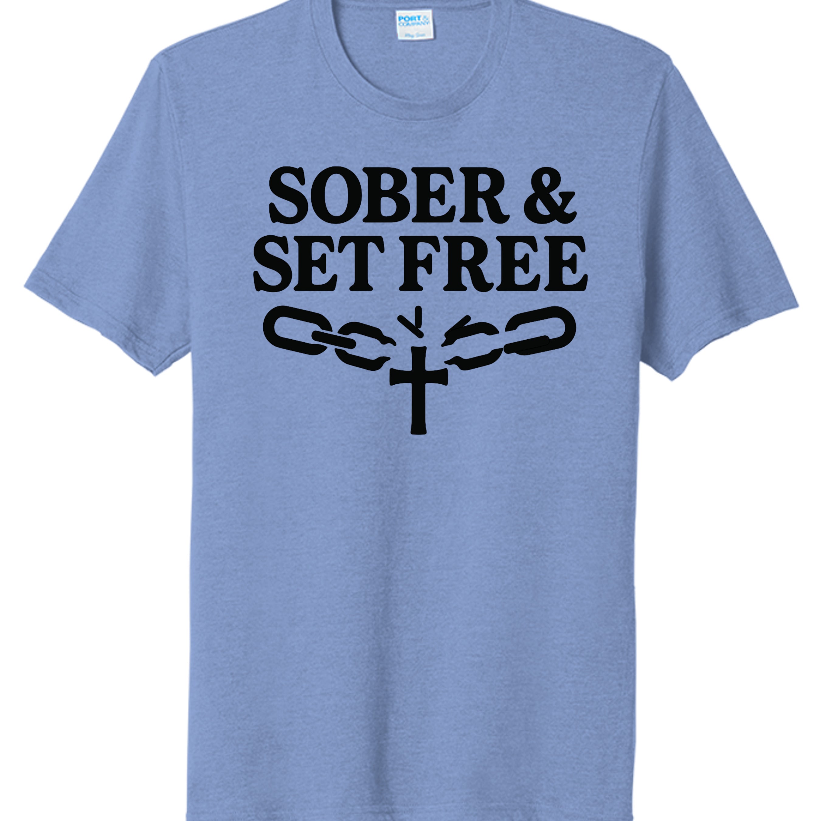 Carolina Blue Heather - PC330 - FRONT