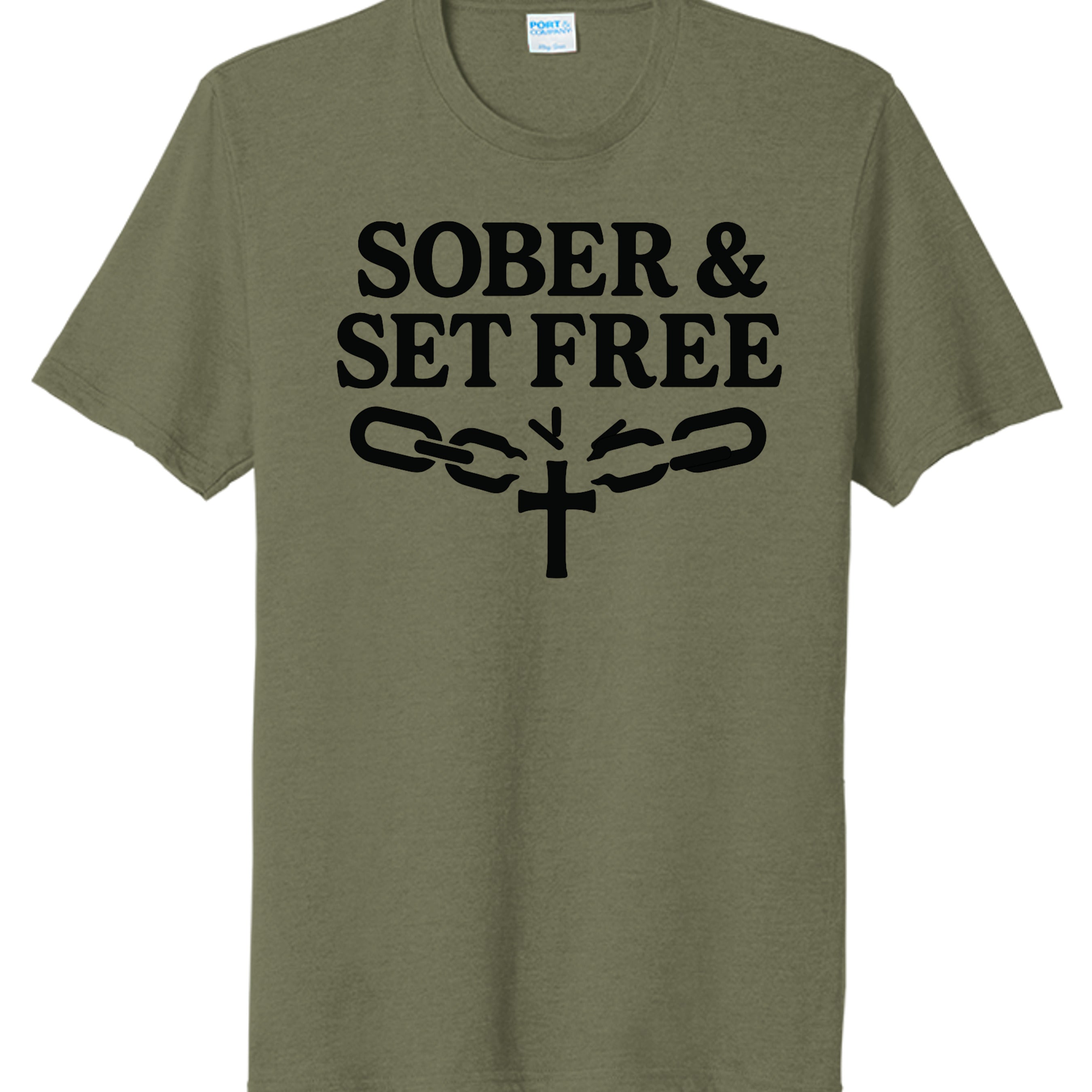 Military Green Heather - PC330 - FRONT