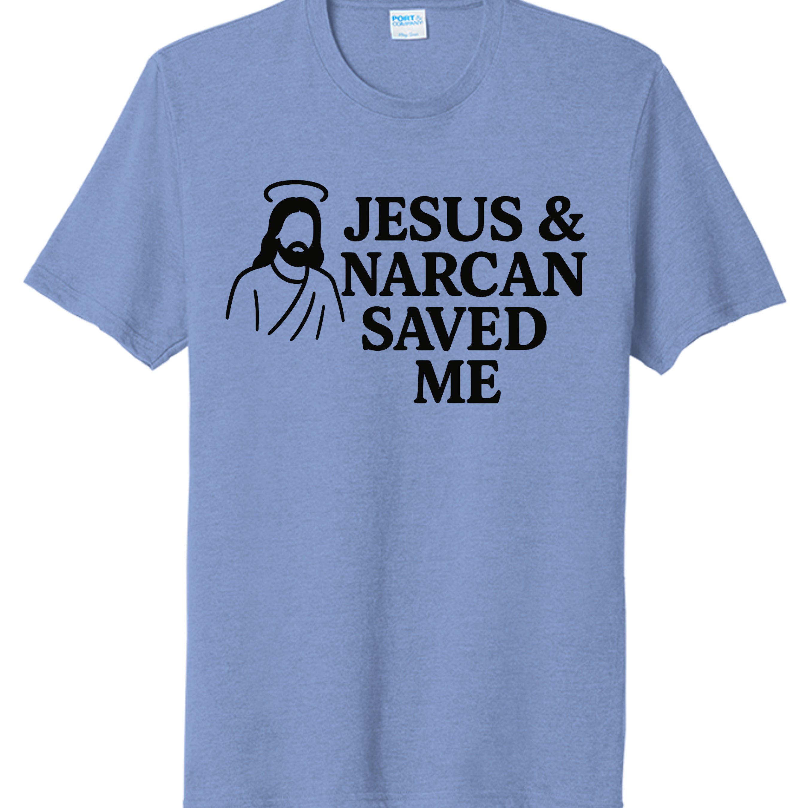 Carolina Blue Heather - PC330 - FRONT