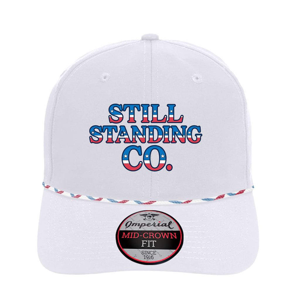 White/ Blue/ Red/ White - 7054 - FRONT