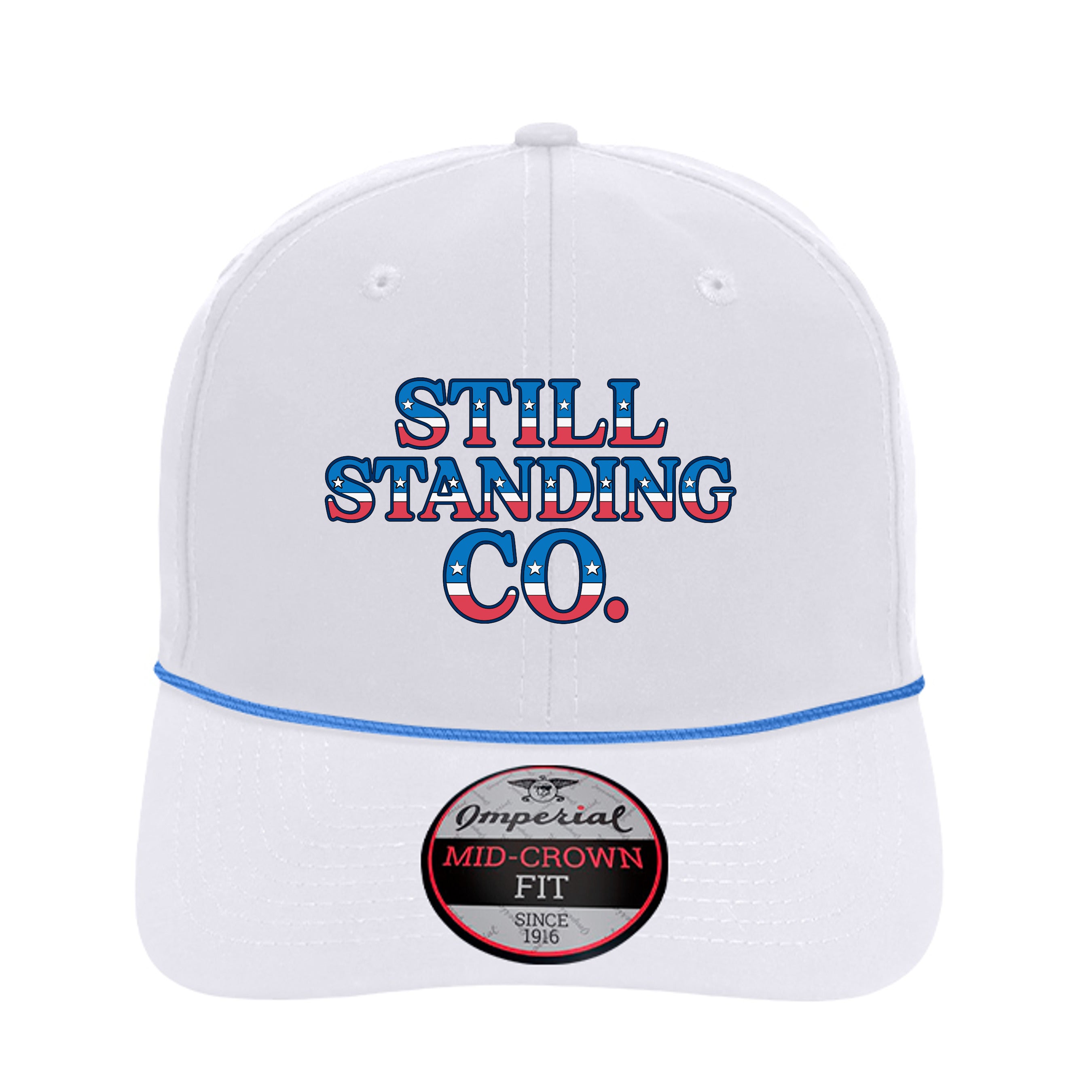 White/ Royal - 7054 - FRONT