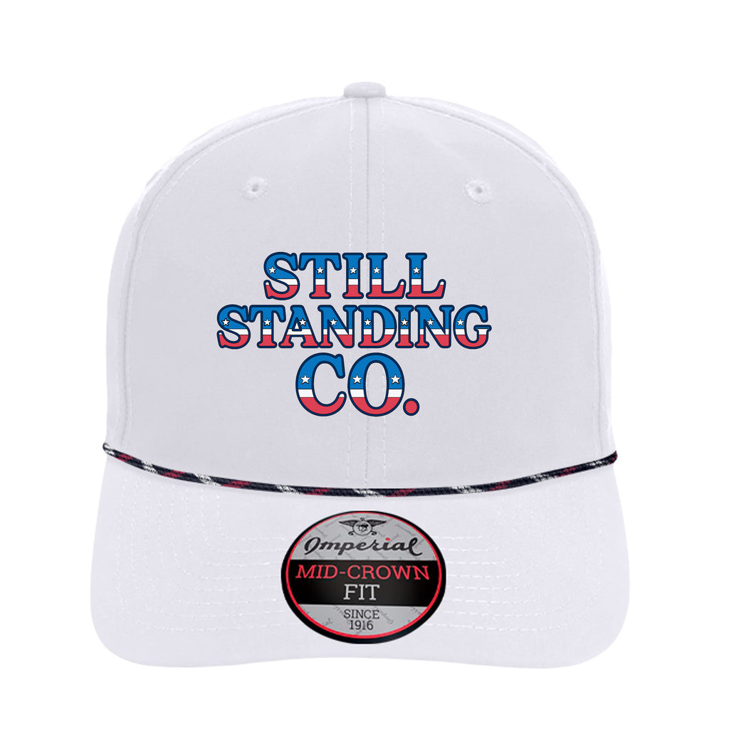 White/ Navy/ Navy/ Red/ White - 7054 - FRONT