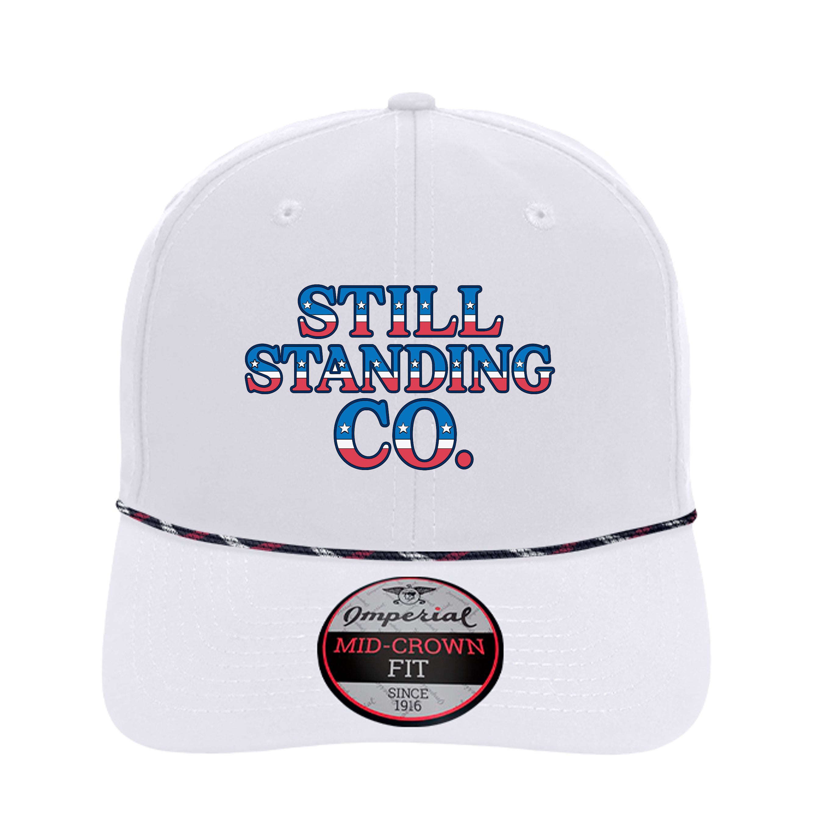 White/ Navy/ Navy/ Red/ White - 7054 - FRONT