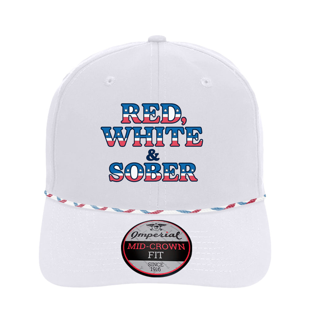 White/ Blue/ Red/ White - 7054 - FRONT