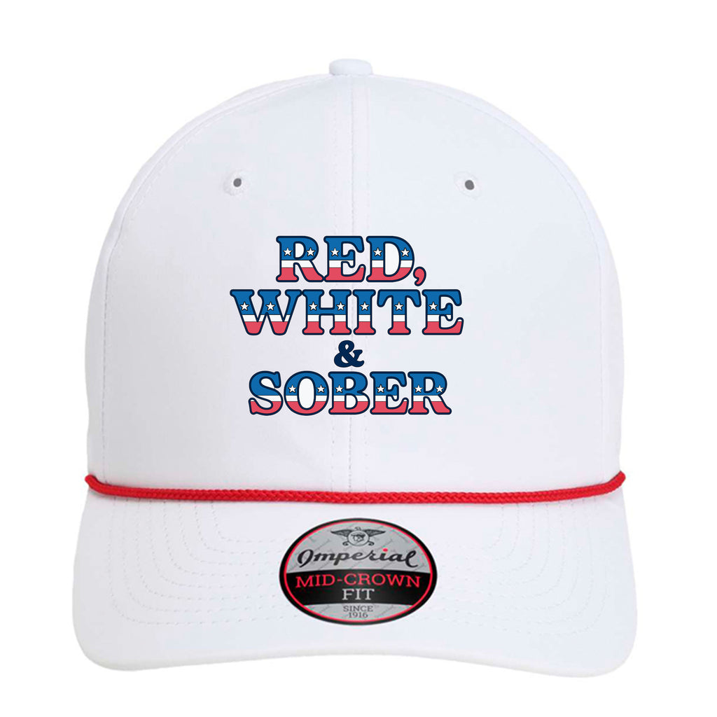White/ Red - 7054 - FRONT